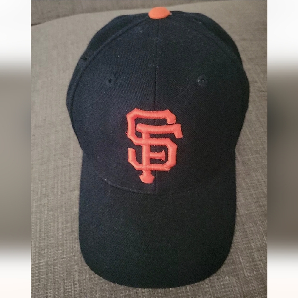 SF GIANTS BASEBALL BLACK HAT MLB GROSSCAP brand Bonds Baker Cain Wade Ramos Webb